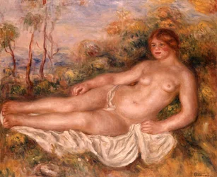 The Reclining Bather (La Baigneuse Couchee)